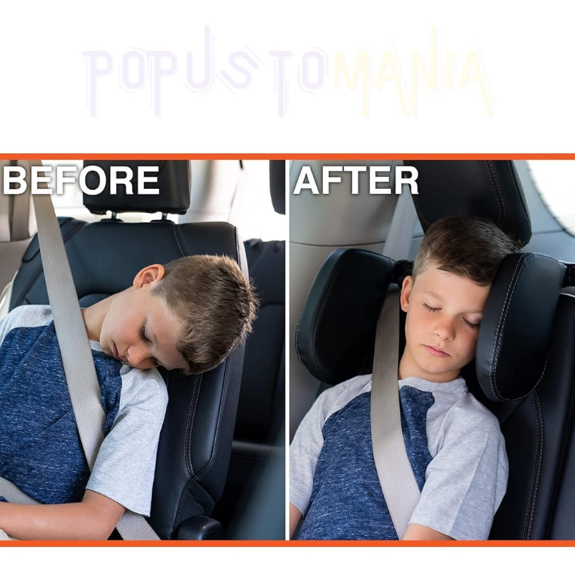 Naslon za glavu za auto sedište u crnoj boji