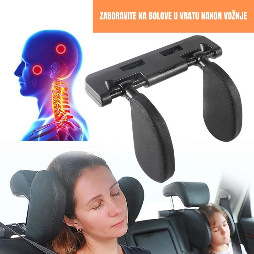 Naslon za glavu za auto sedište u crnoj boji