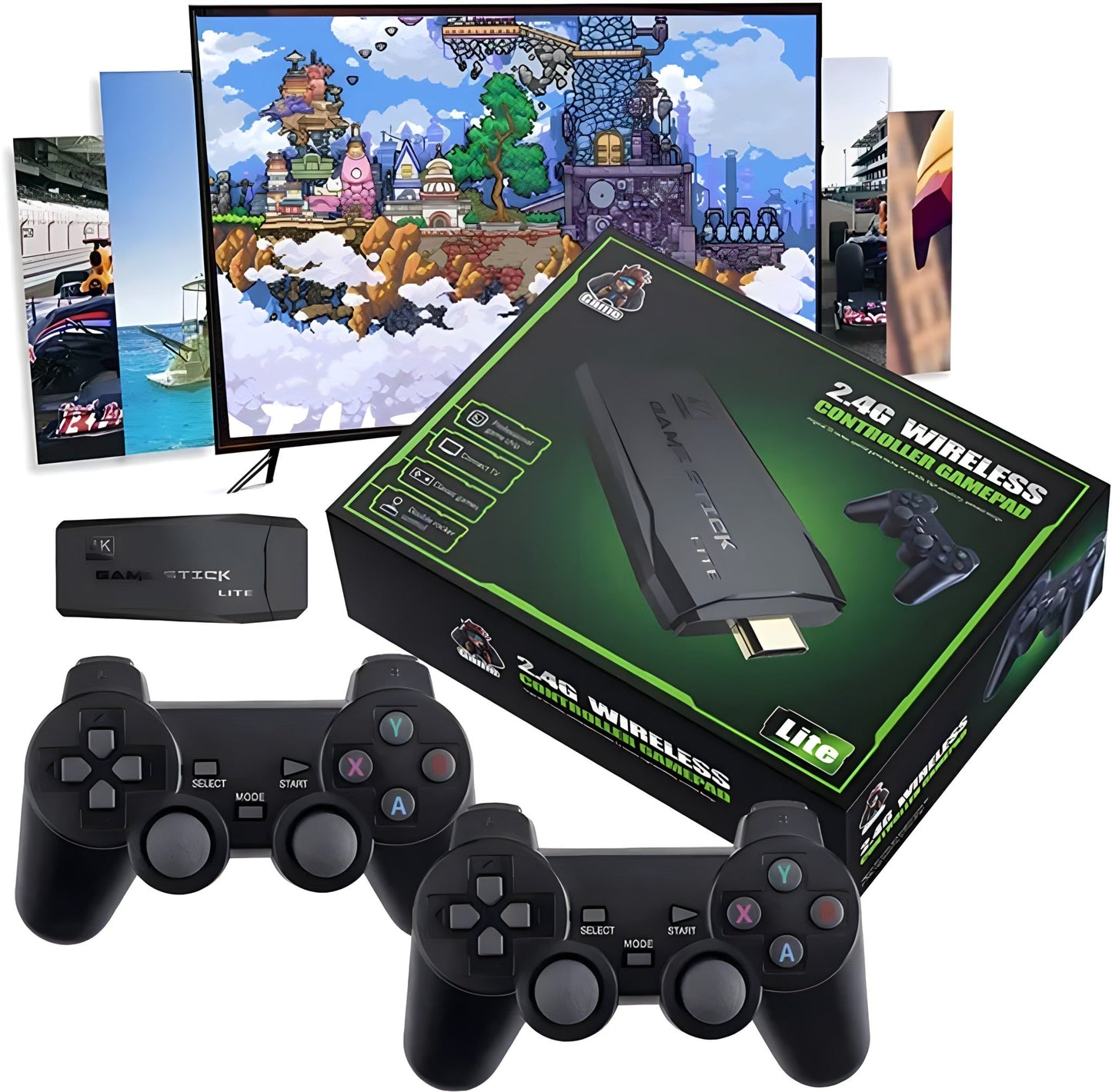 Retro TV konzola - Game Stick sa preko 10000 igrica